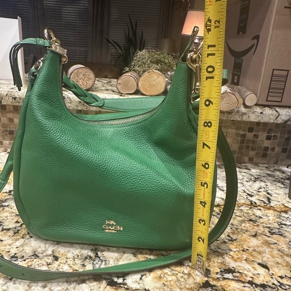 Green Coach purse - Picture 6 of 7